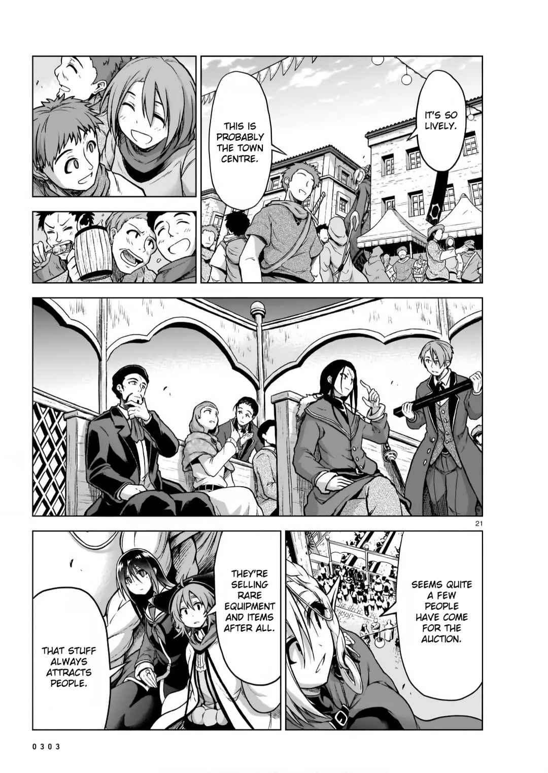 Page 21 Chapter 7 Sister and Giant: A Young Lady Is Reborn in Another World