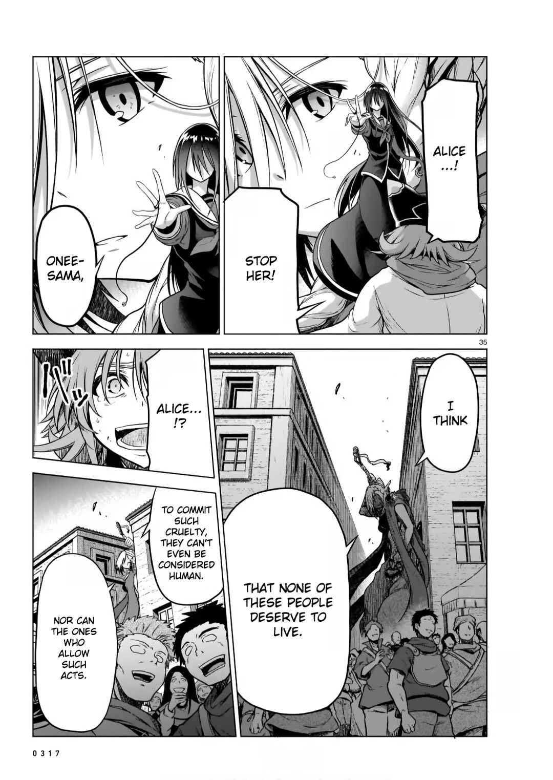 Page 35 Chapter 7 Sister and Giant: A Young Lady Is Reborn in Another World