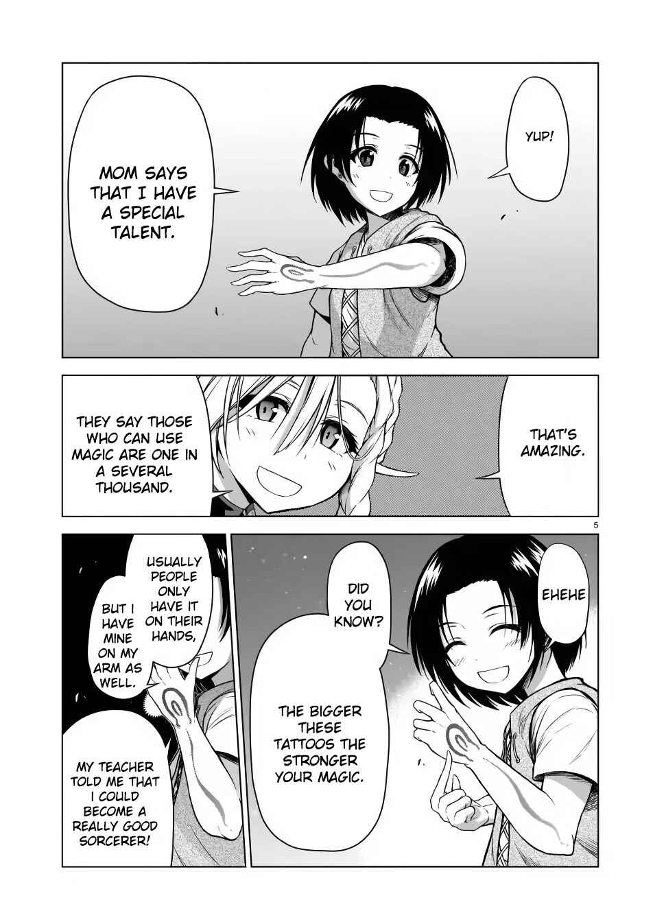 Page 5 Chapter 3 Sister and Giant: A Young Lady Is Reborn in Another World