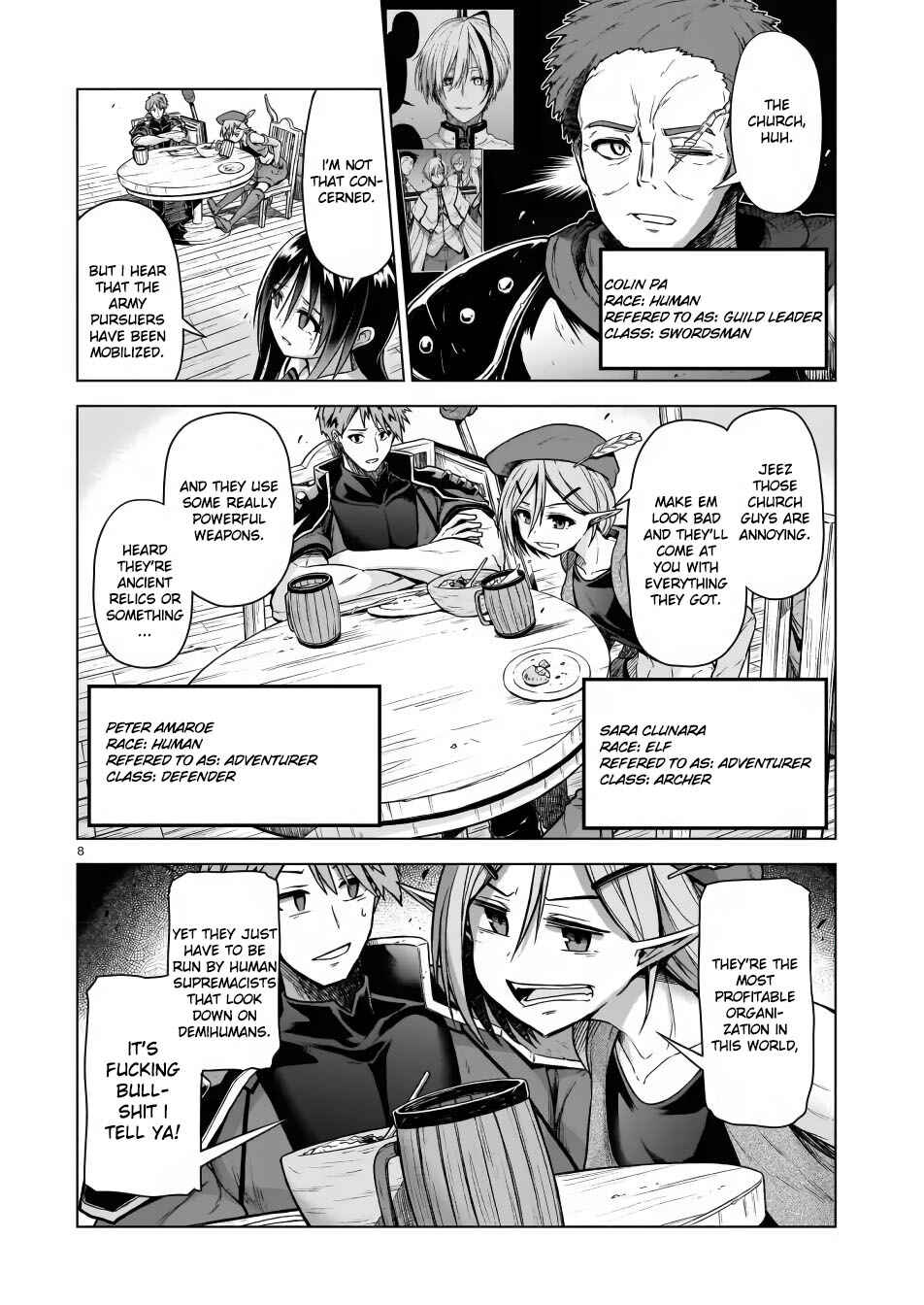 Page 8 Chapter 3 Sister and Giant: A Young Lady Is Reborn in Another World