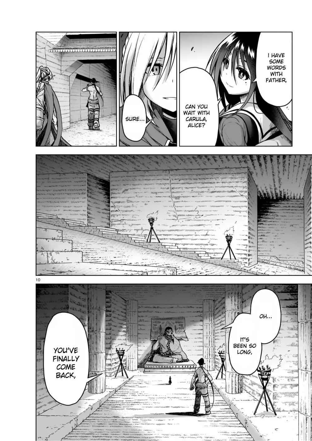 Page 10 Chapter 5 Sister and Giant: A Young Lady Is Reborn in Another World