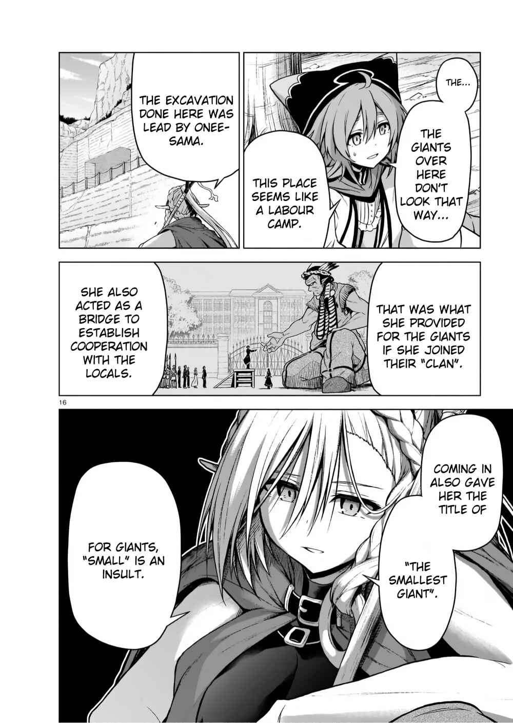 Page 16 Chapter 5 Sister and Giant: A Young Lady Is Reborn in Another World