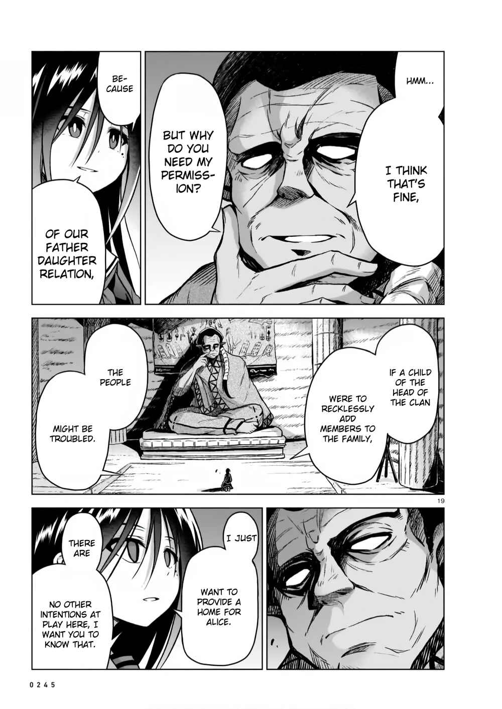 Page 19 Chapter 5 Sister and Giant: A Young Lady Is Reborn in Another World
