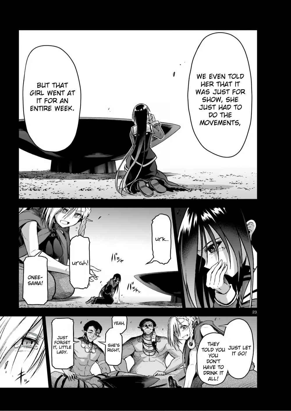 Page 23 Chapter 5 Sister and Giant: A Young Lady Is Reborn in Another World