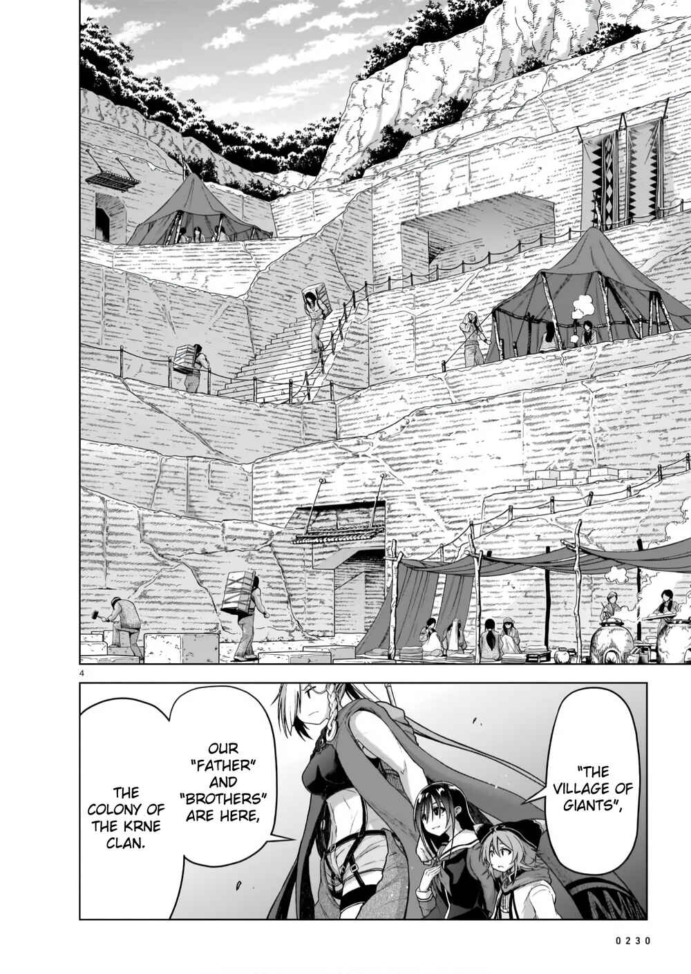 Page 4 Chapter 5 Sister and Giant: A Young Lady Is Reborn in Another World