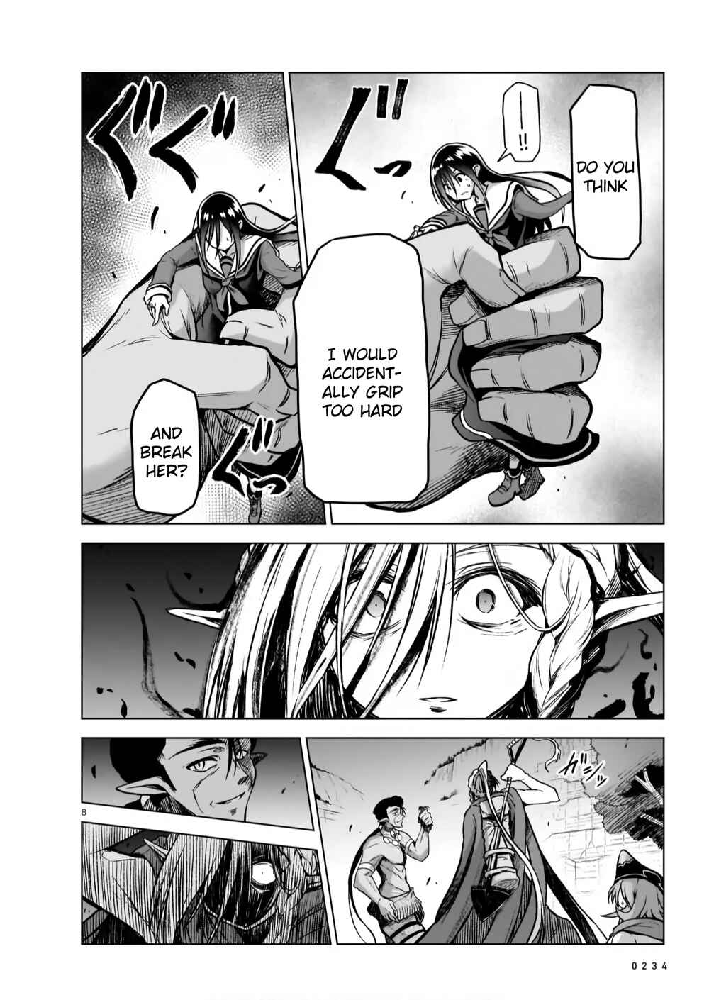 Page 8 Chapter 5 Sister and Giant: A Young Lady Is Reborn in Another World