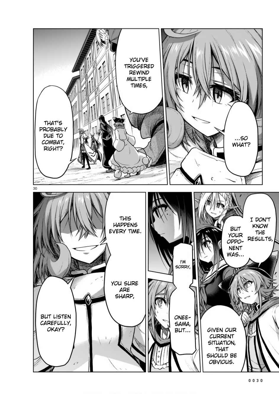 Page 30 Chapter 8 Sister and Giant: A Young Lady Is Reborn in Another World