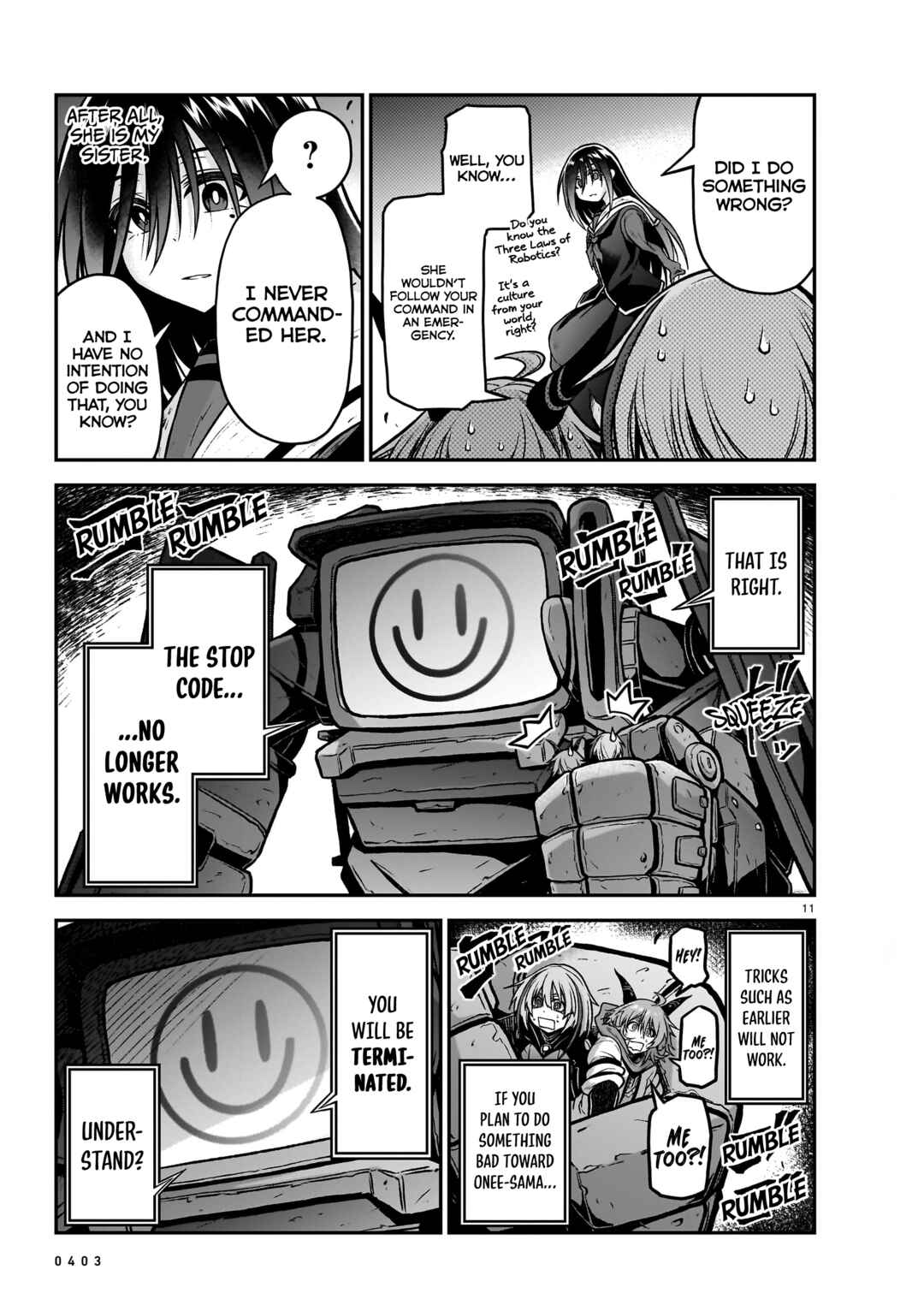 Page 12 Chapter 19 Sister and Giant: A Young Lady Is Reborn in Another World