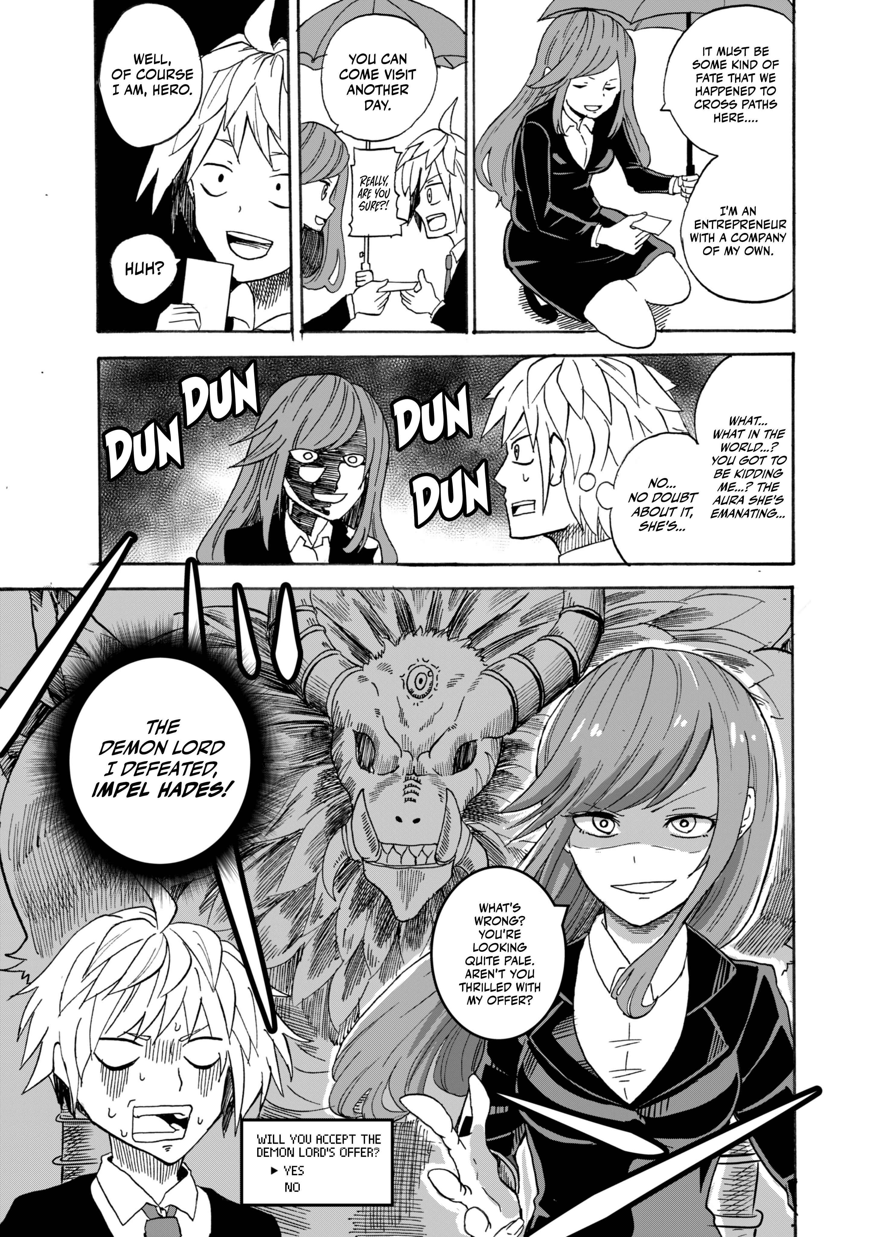 Page 4 Chapter Unknown_1d97 The Demon Lord Helps out a Young Man Struggling for Employment Who Was the Hero in His Previous Life