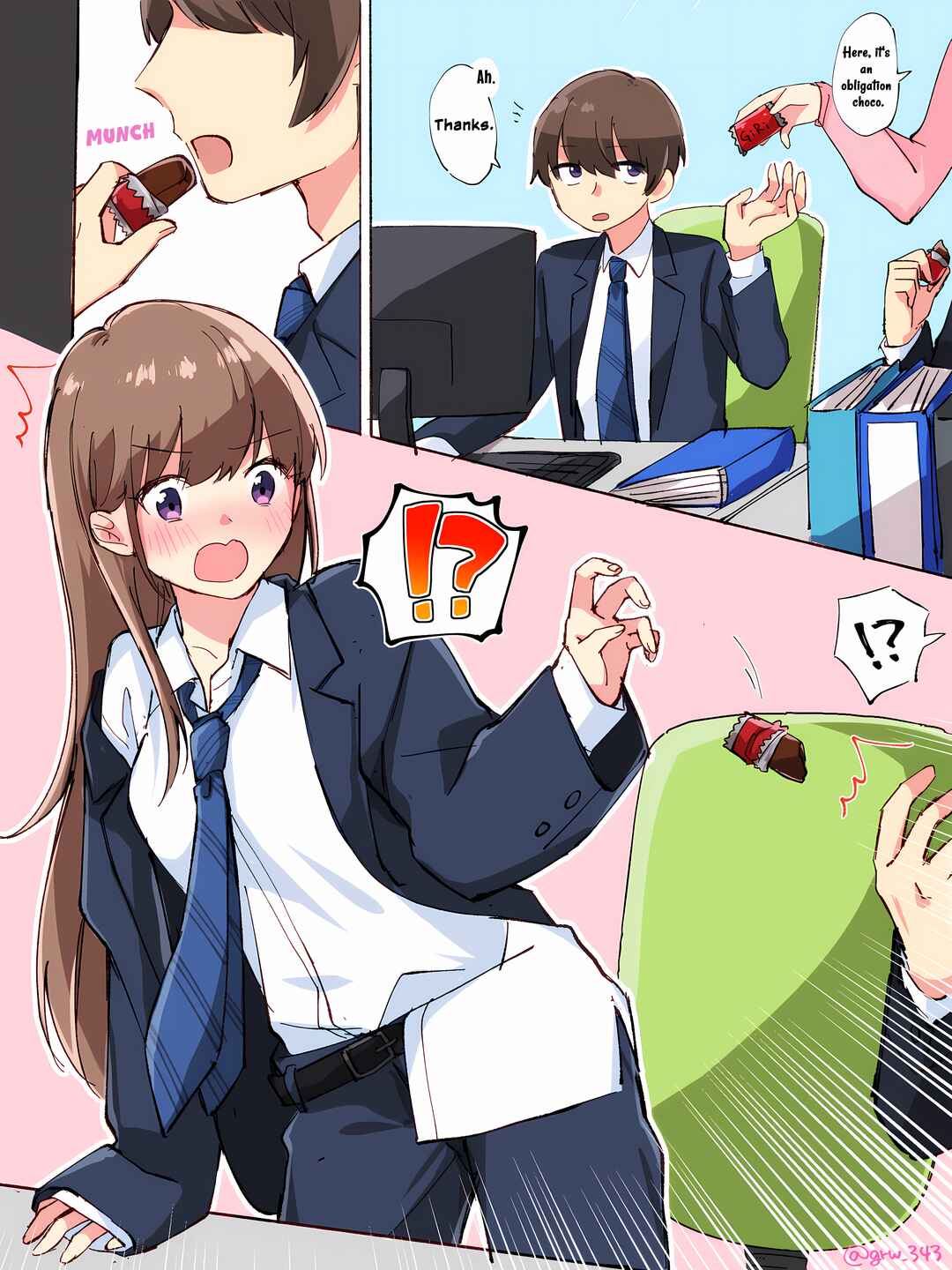 Page 1 Chapter Unknown_59d0 The Salaryman Who Ended up TS-ing Because of an Obligation Choco