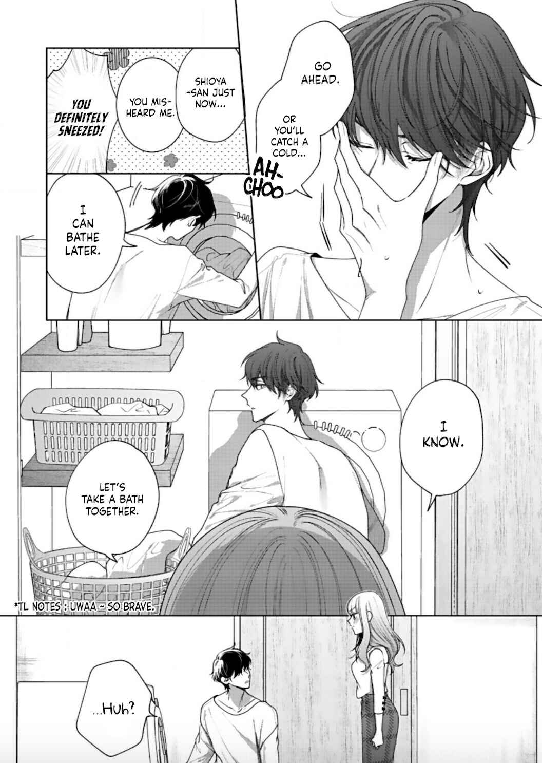 Page 25 Chapter 2 Kiss de Fusaide, Bare naide.