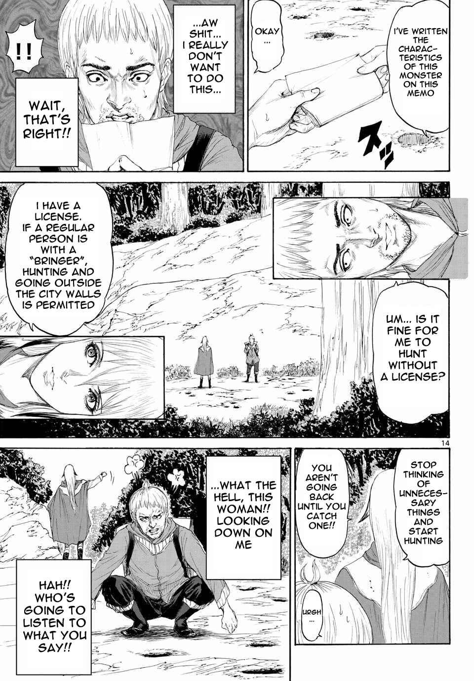 Page 14 Chapter 4 Monster X Monster