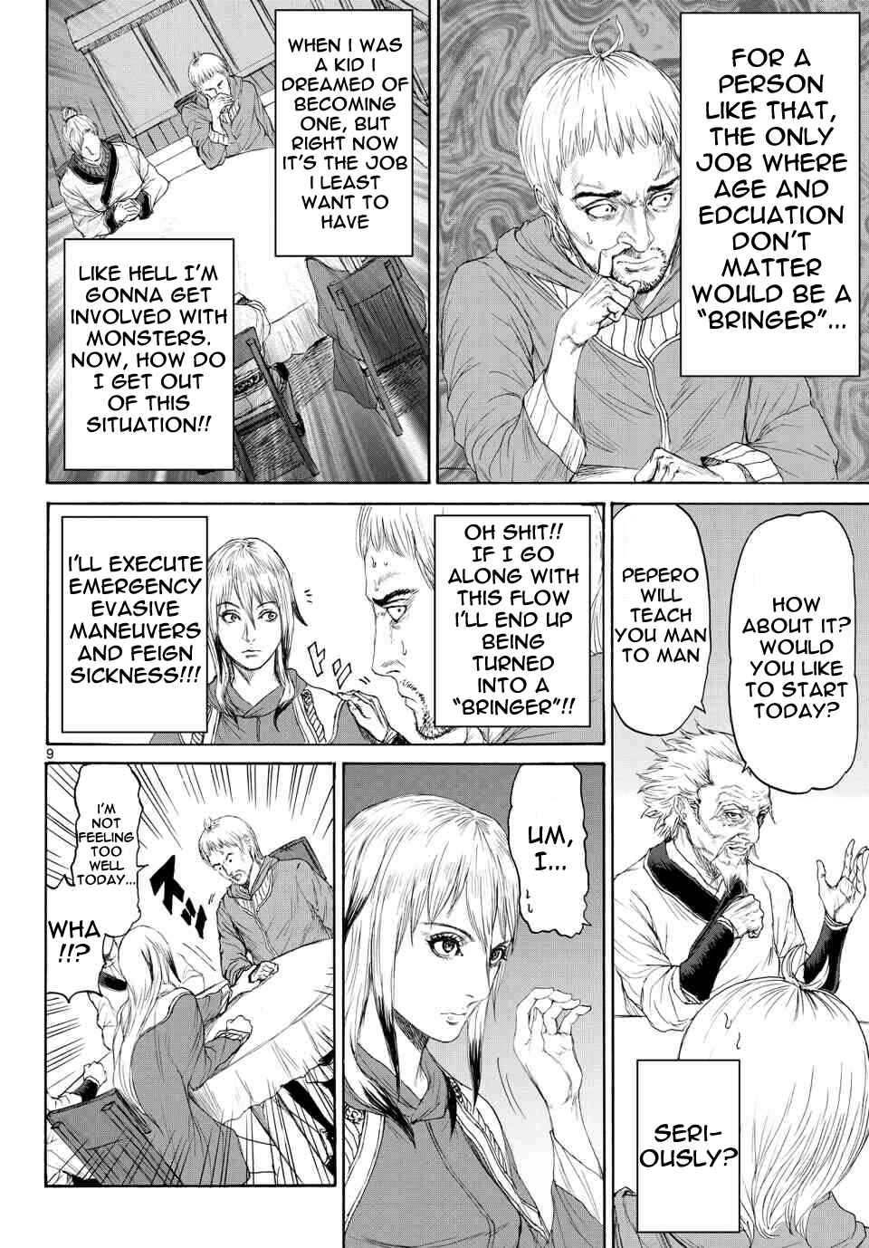 Page 9 Chapter 4 Monster X Monster