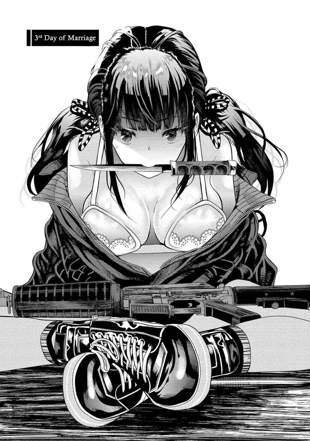 Page 1 Chapter 3 Toki wo Tomeru Shokeinin wa Gisoutsuma