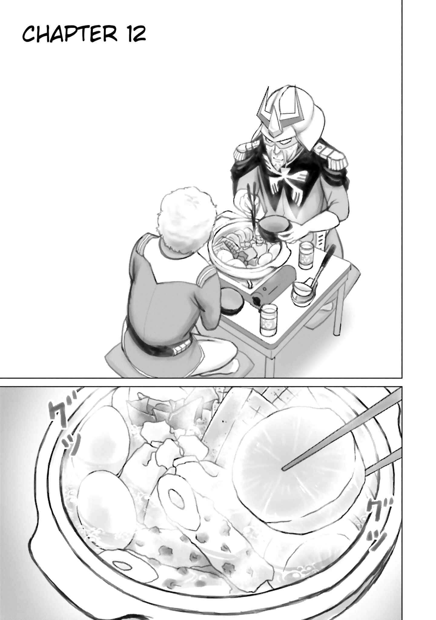 Page 1 Chapter 12 Char, Amuro, and Old Age -Toward a Peaceful Horizon-