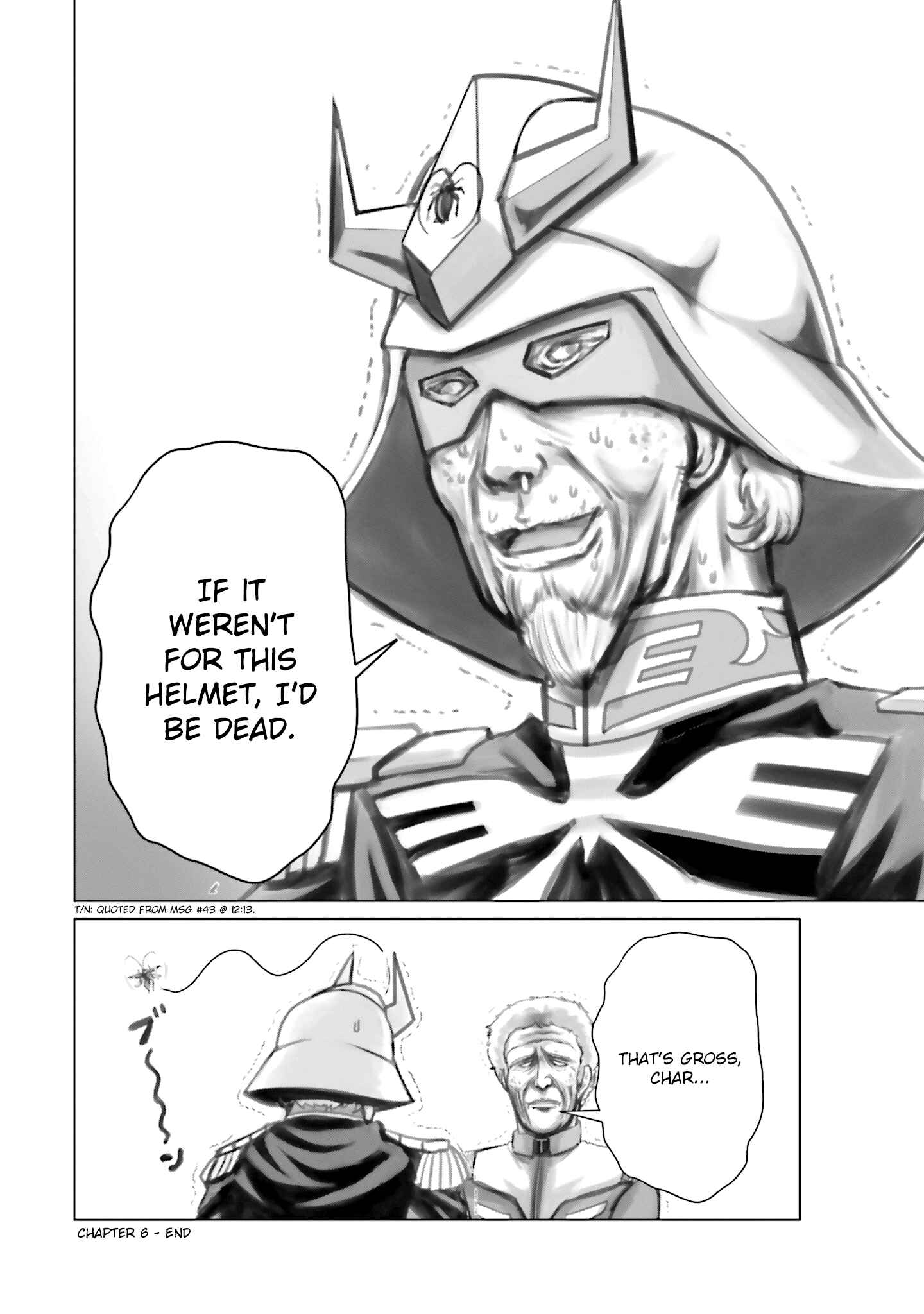 Page 4 Chapter 6 Char, Amuro, and Old Age -Toward a Peaceful Horizon-
