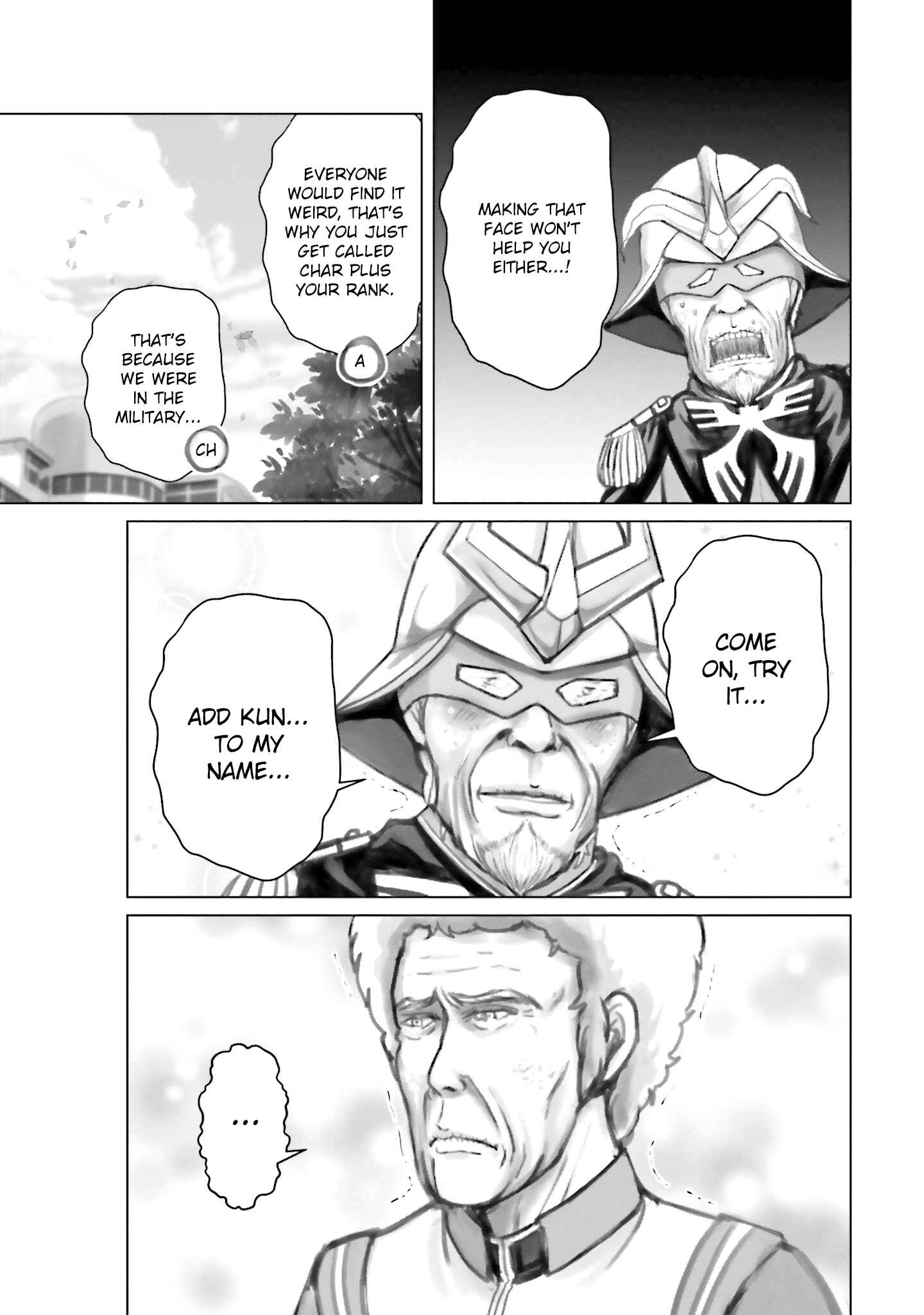 Page 3 Chapter 7 Char, Amuro, and Old Age -Toward a Peaceful Horizon-