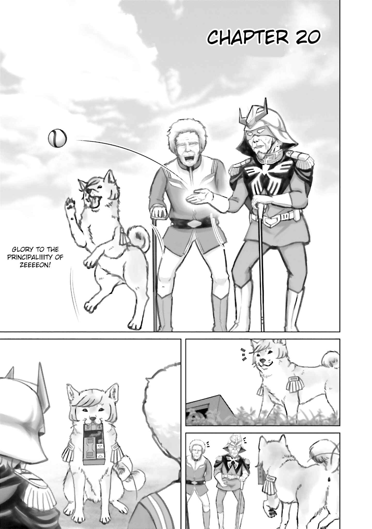 Page 1 Chapter 20 Char, Amuro, and Old Age -Toward a Peaceful Horizon-