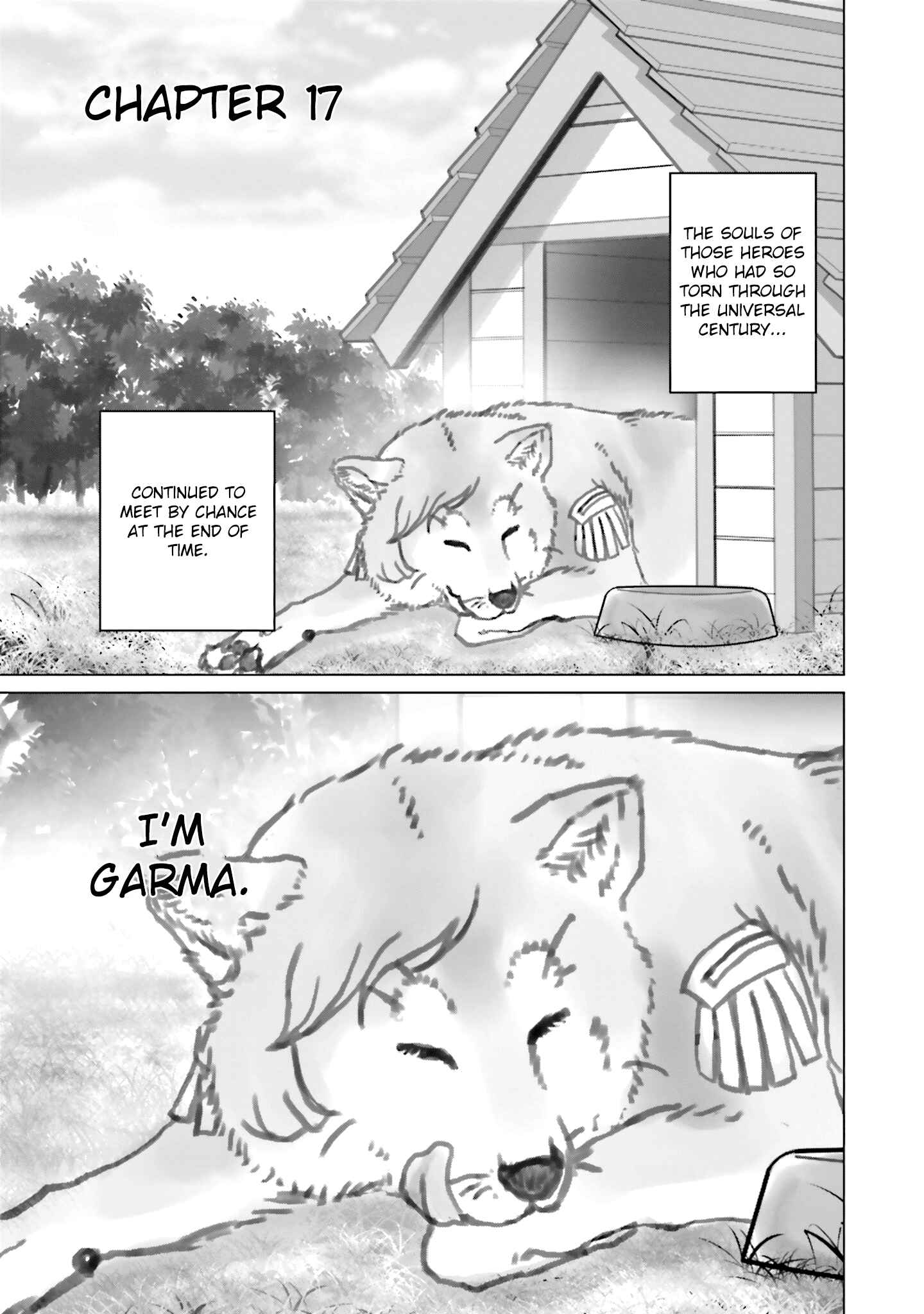 Page 1 Chapter 17 Char, Amuro, and Old Age -Toward a Peaceful Horizon-