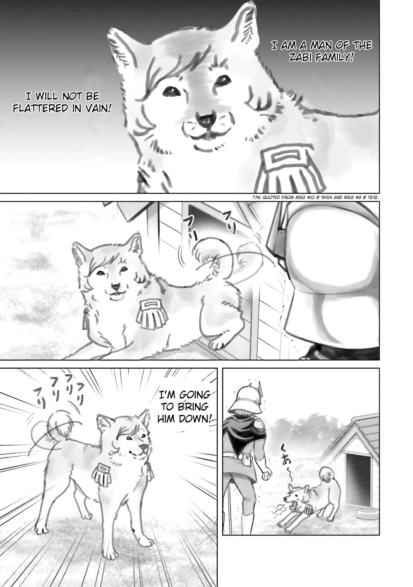 Page 3 Chapter 17 Char, Amuro, and Old Age -Toward a Peaceful Horizon-
