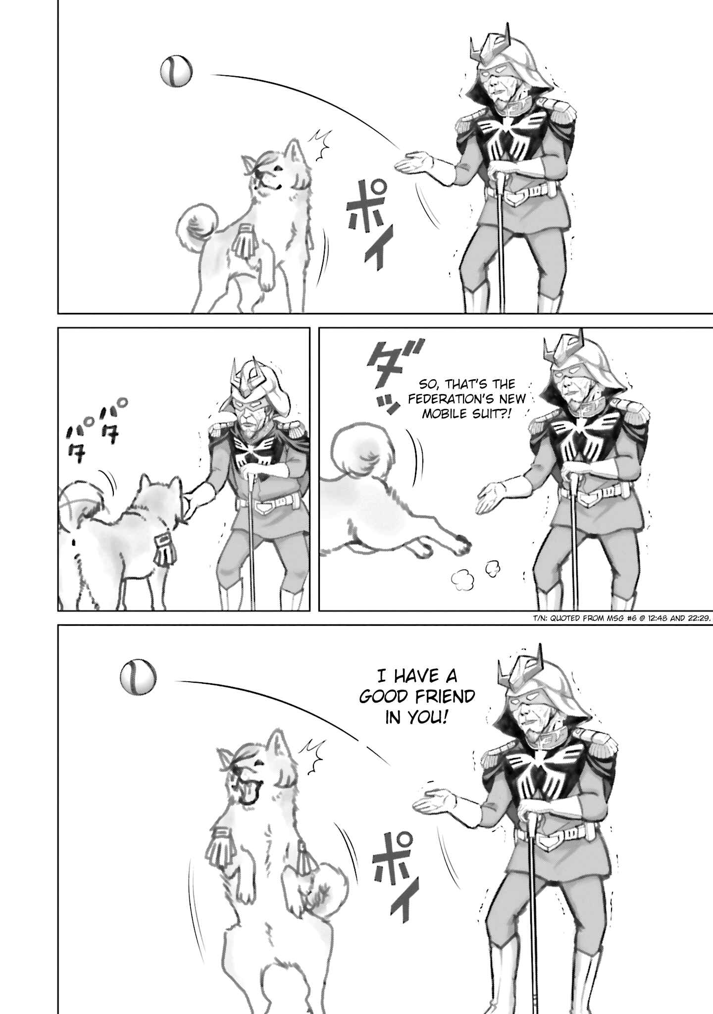 Page 4 Chapter 17 Char, Amuro, and Old Age -Toward a Peaceful Horizon-