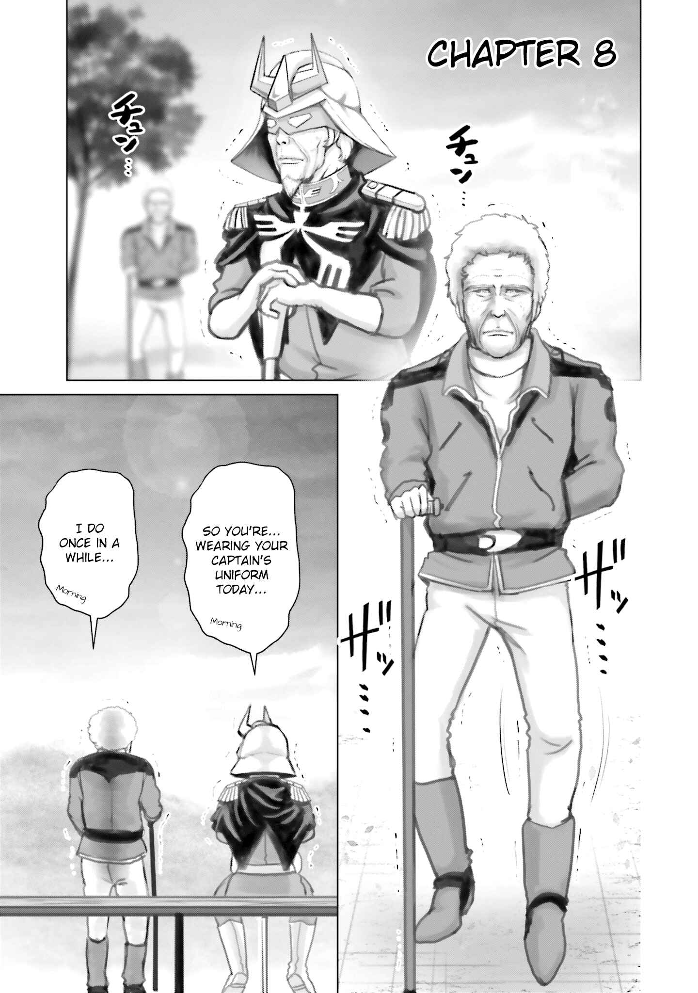 Page 1 Chapter 8 Char, Amuro, and Old Age -Toward a Peaceful Horizon-