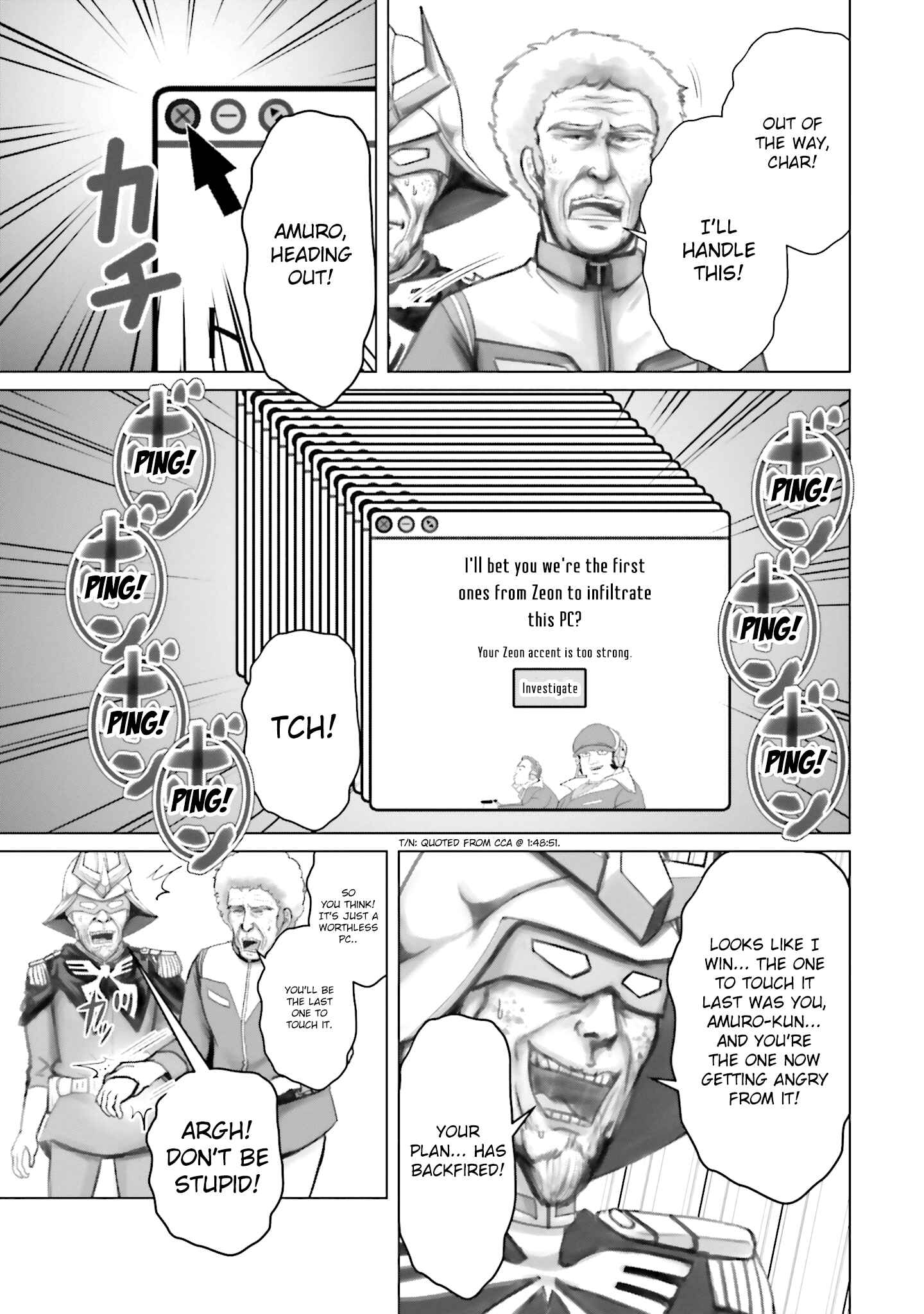 Page 3 Chapter 19 Char, Amuro, and Old Age -Toward a Peaceful Horizon-