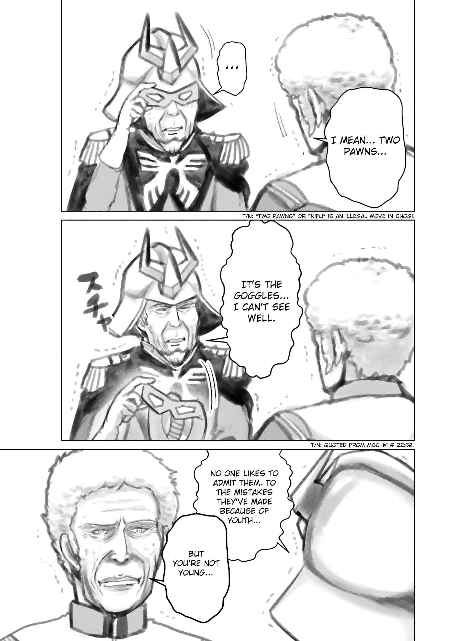 Page 3 Chapter 2 Char, Amuro, and Old Age -Toward a Peaceful Horizon-
