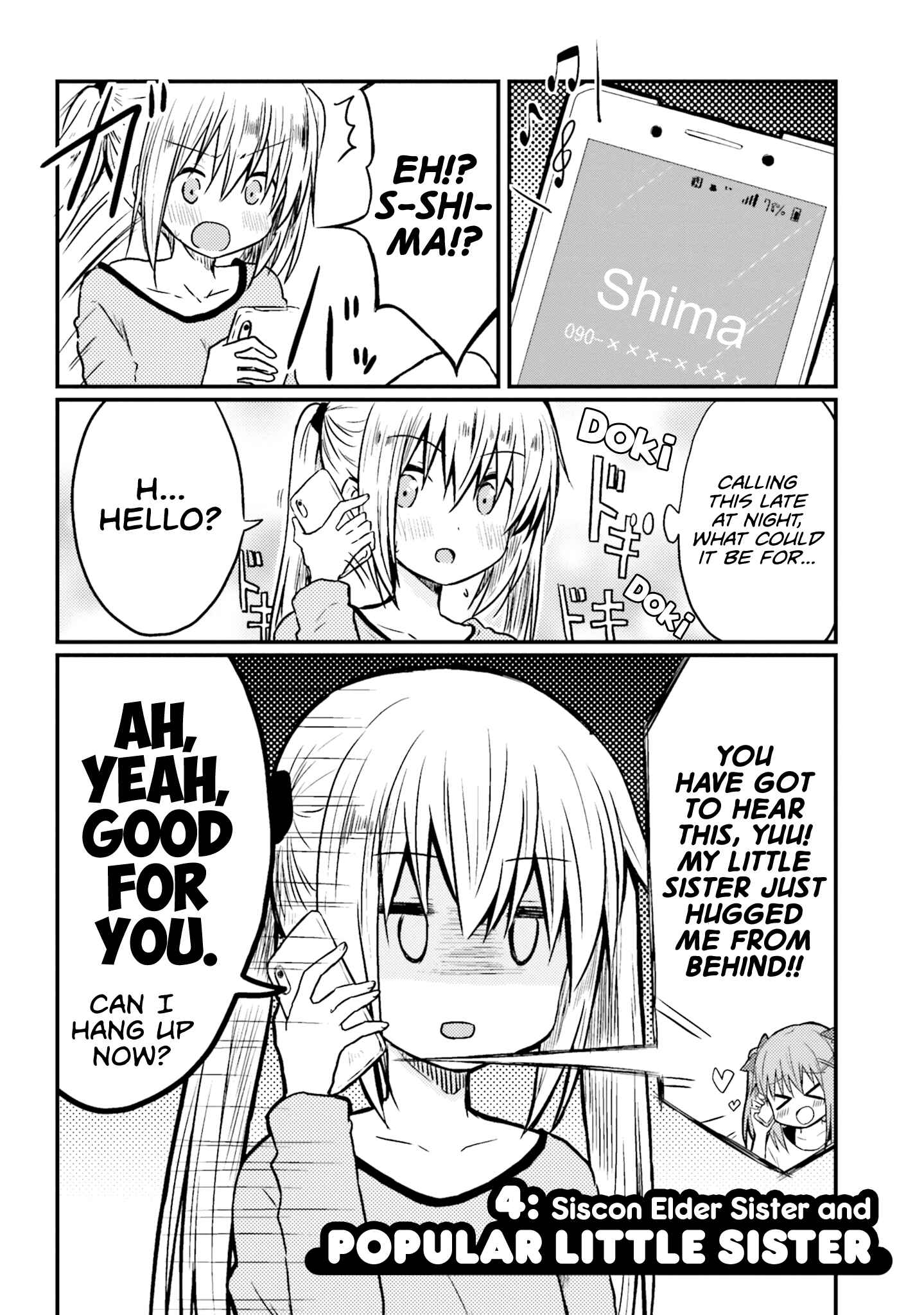 Page 2 Chapter 4 Siscon Oneechan to Kinishinai Imouto