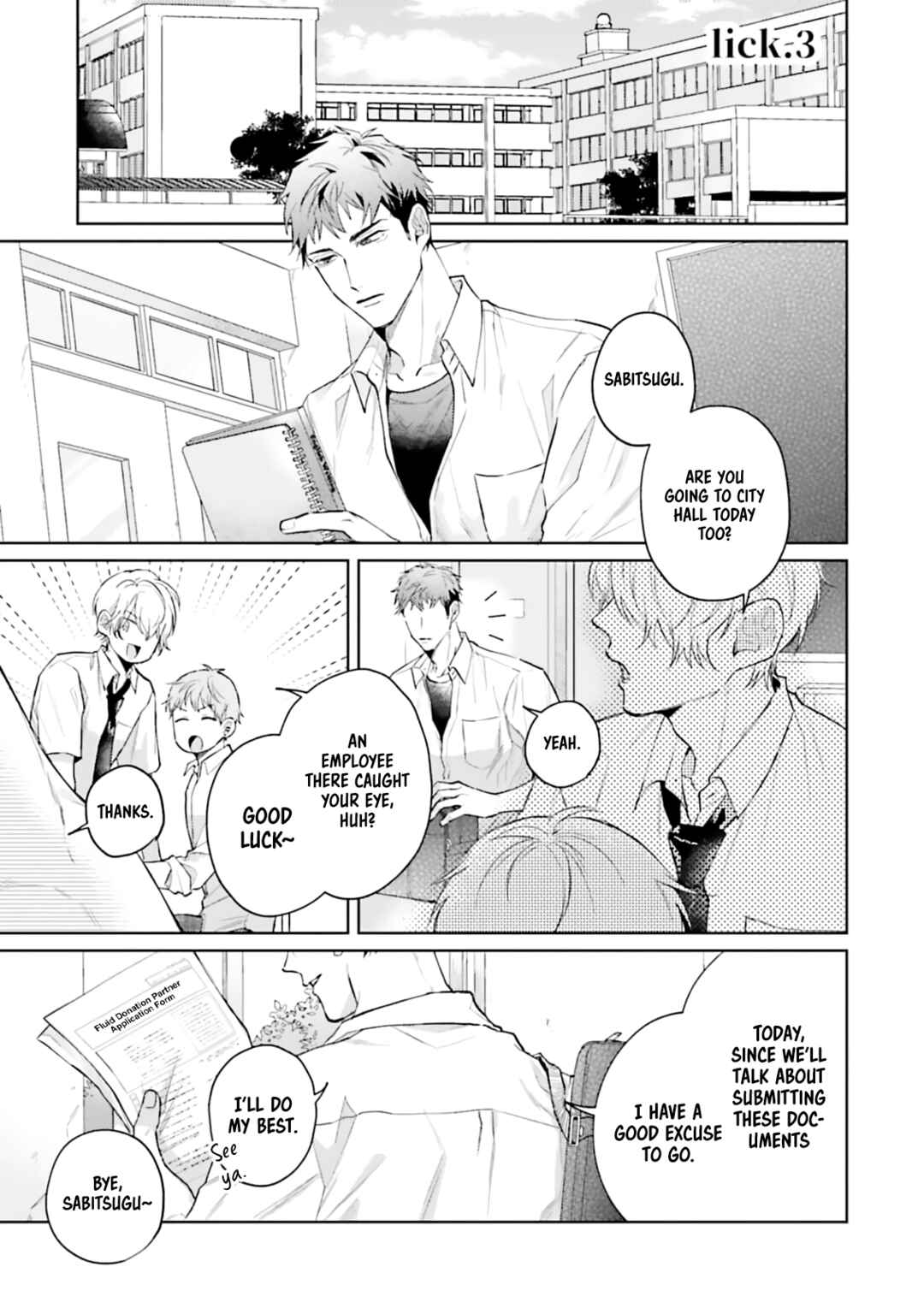 Page 2 Chapter 3 Anything More Than Licking is Out of the Contract