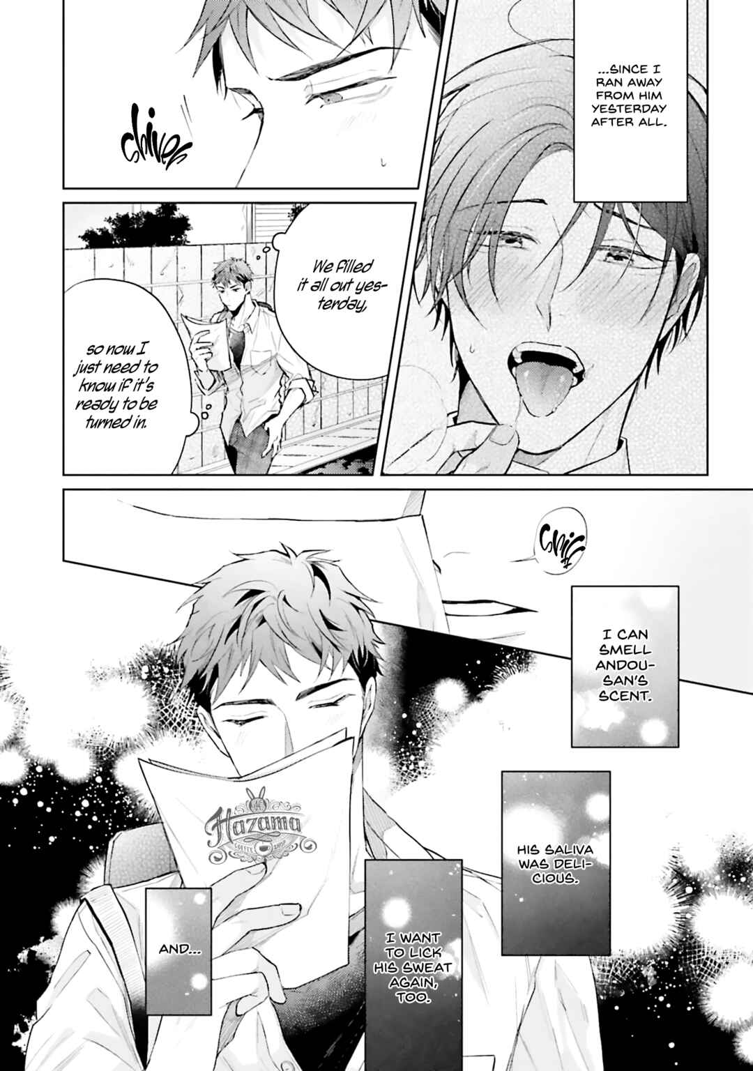 Page 3 Chapter 3 Anything More Than Licking is Out of the Contract
