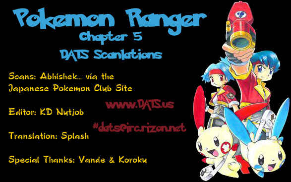 Page 34 Chapter 5 W Mission Story: Pokémon Ranger - the Comic