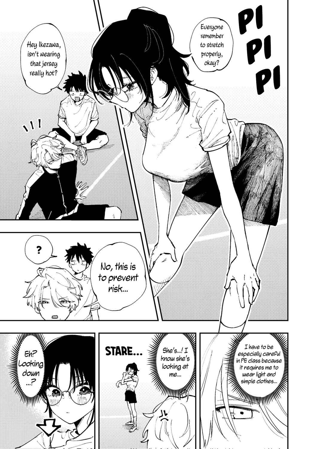 Page 1 Chapter 4 The Person Sitting Next to Me Looking at Me with Perverted Eyes
