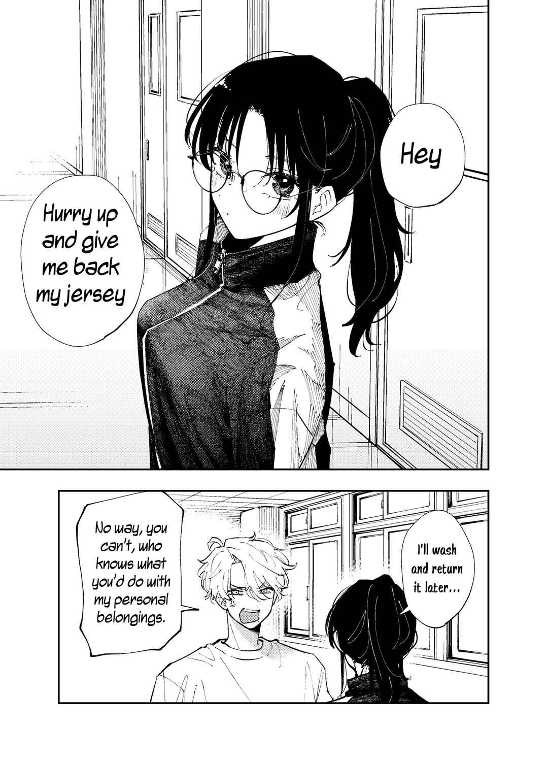 Page 1 Chapter 5 The Person Sitting Next to Me Looking at Me with Perverted Eyes