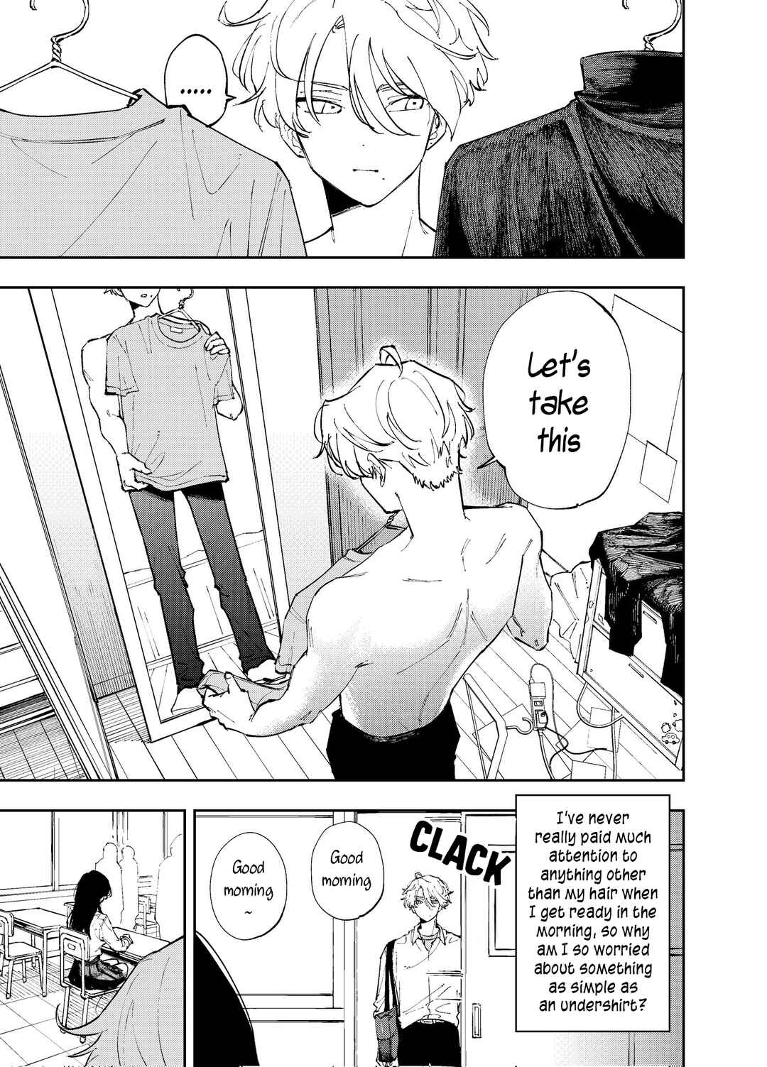 Page 1 Chapter 3 The Person Sitting Next to Me Looking at Me with Perverted Eyes