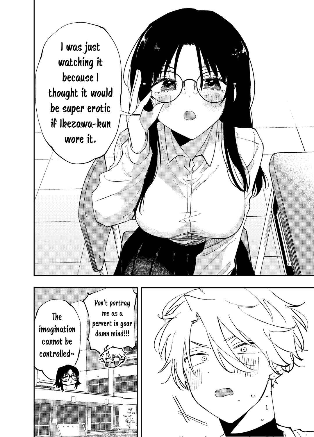 Page 8 Chapter 3 The Person Sitting Next to Me Looking at Me with Perverted Eyes