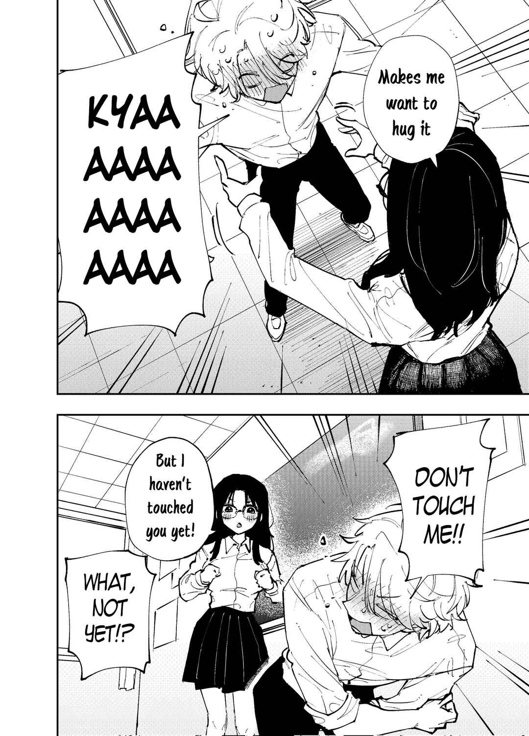 Page 4 Chapter 2 The Person Sitting Next to Me Looking at Me with Perverted Eyes