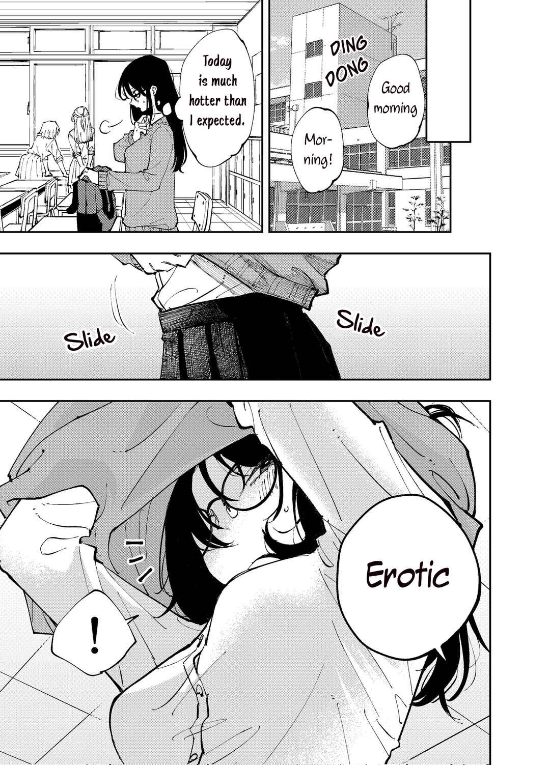 Page 1 Chapter 1 The Person Sitting Next to Me Looking at Me with Perverted Eyes