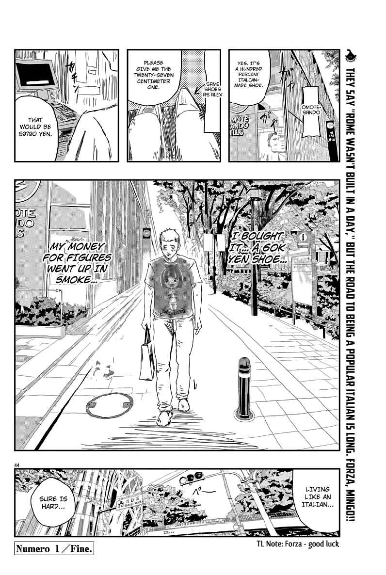 Page 44 Chapter 1 Mingo: Italia-jin ga Minna Moteru to Omou na yo