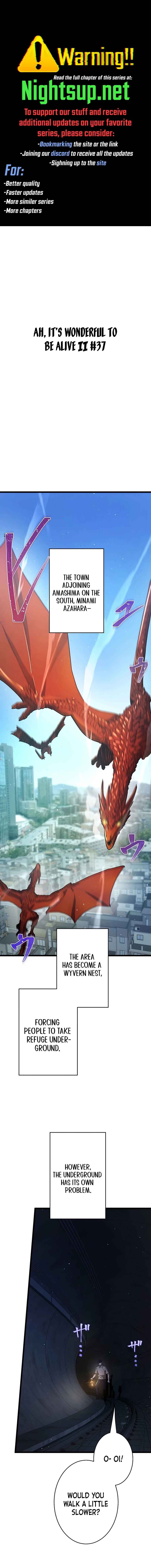 Page 1 Chapter 37 Aa, Ikite Irutte Subarashii