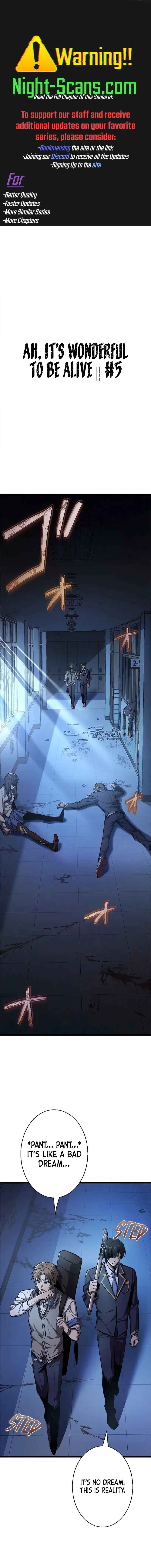 Page 1 Chapter 5 Aa, Ikite Irutte Subarashii
