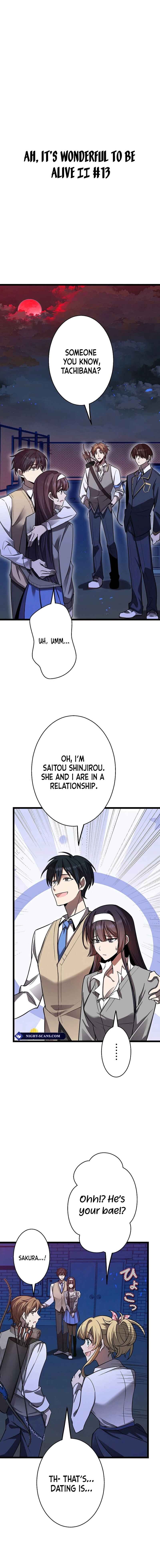 Page 1 Chapter 13 Aa, Ikite Irutte Subarashii