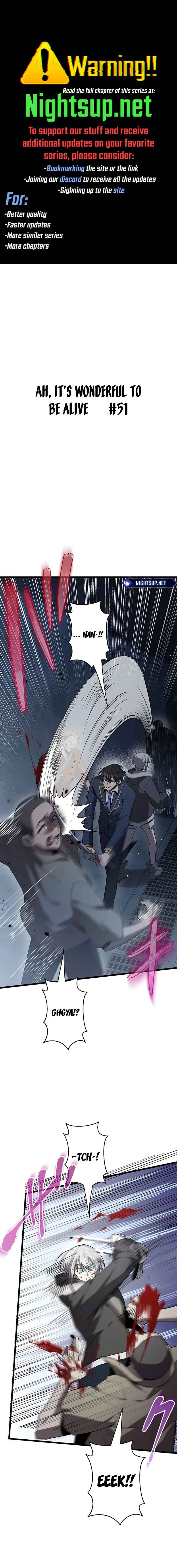 Page 1 Chapter 51 Aa, Ikite Irutte Subarashii