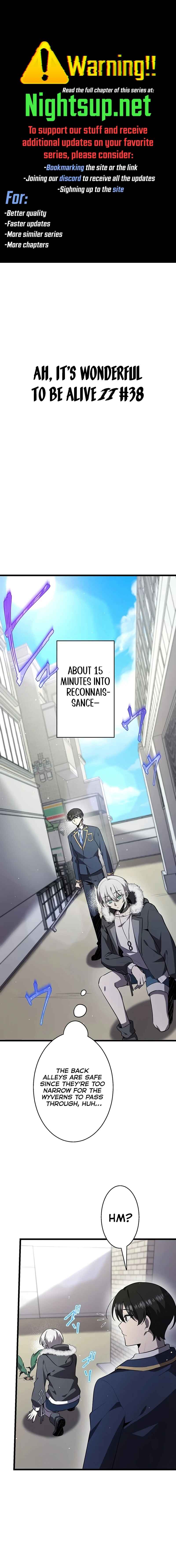 Page 1 Chapter 38 Aa, Ikite Irutte Subarashii
