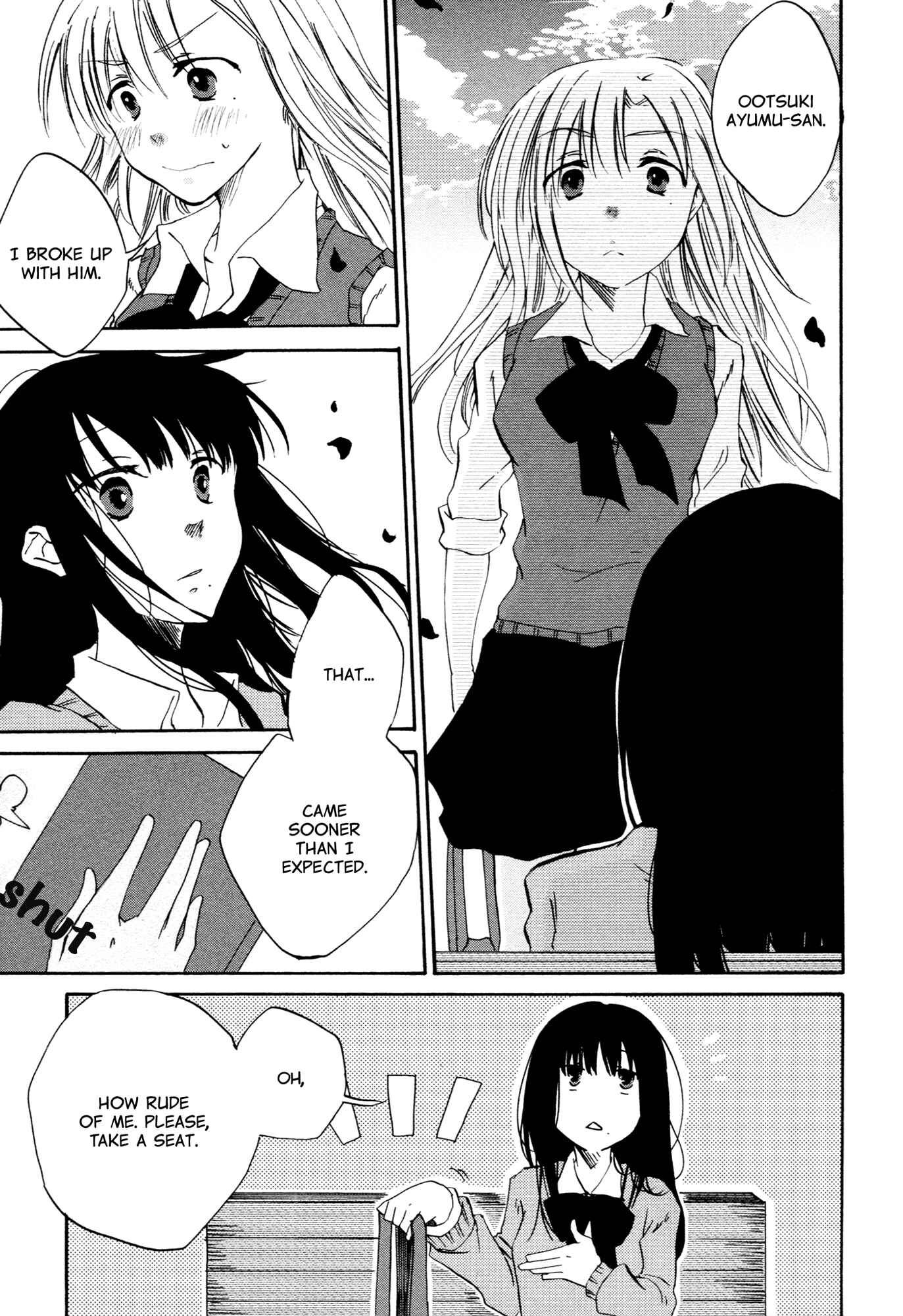 Page 17 Chapter 3 Ashita no Kimi ni Hanataba wo