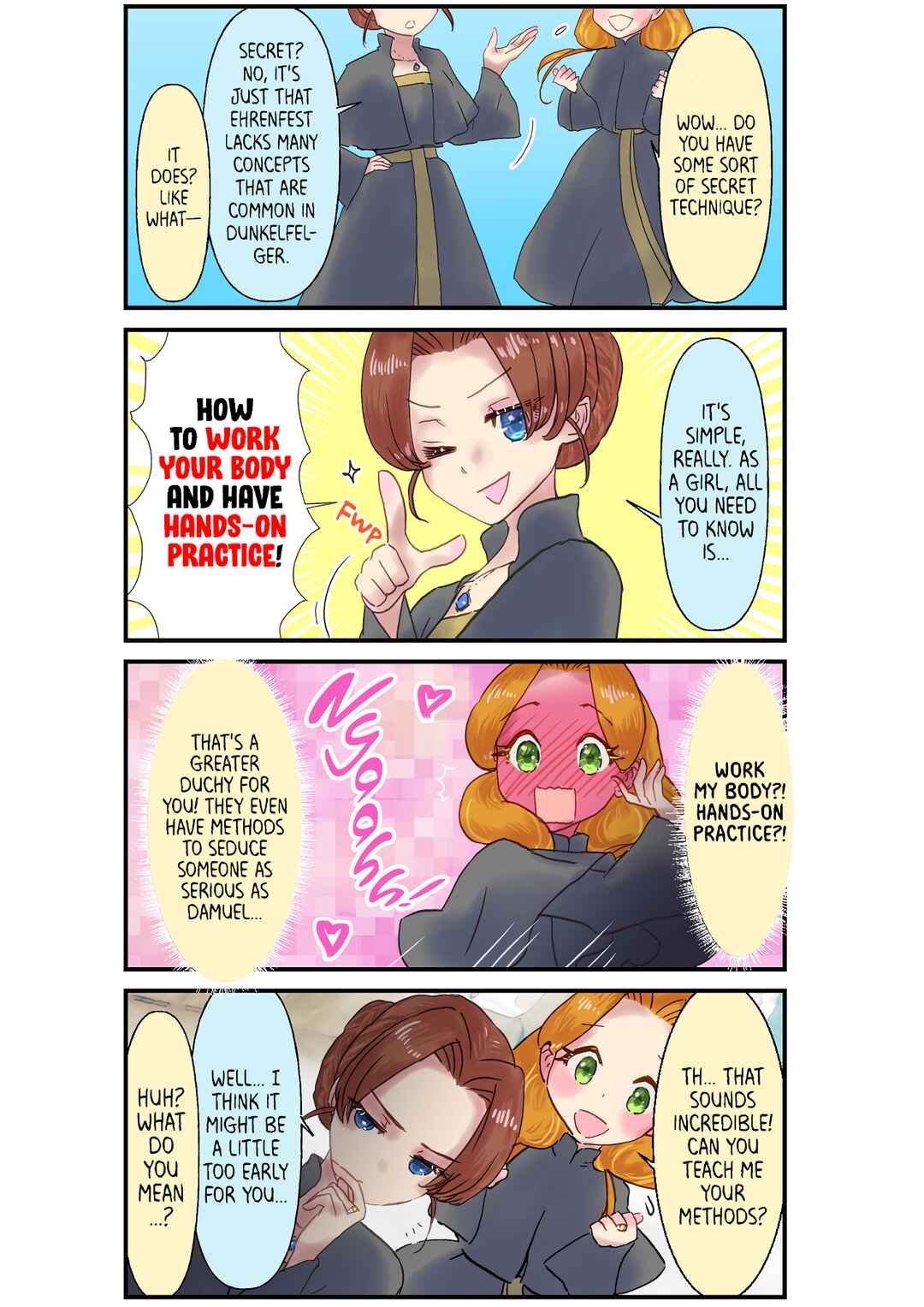 Page 3 Chapter 2 Honzuki no Gekokujou - Girl Power, Dunkelfelger Style (Doujinshi)