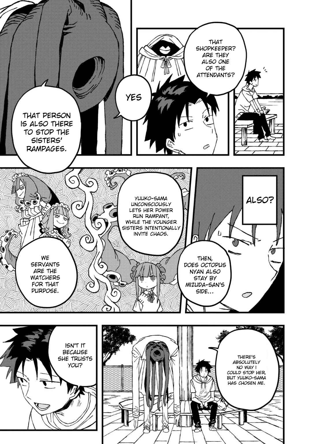 Page 13 Chapter 24 Mizudako-chan kara wa Nigerarenai!