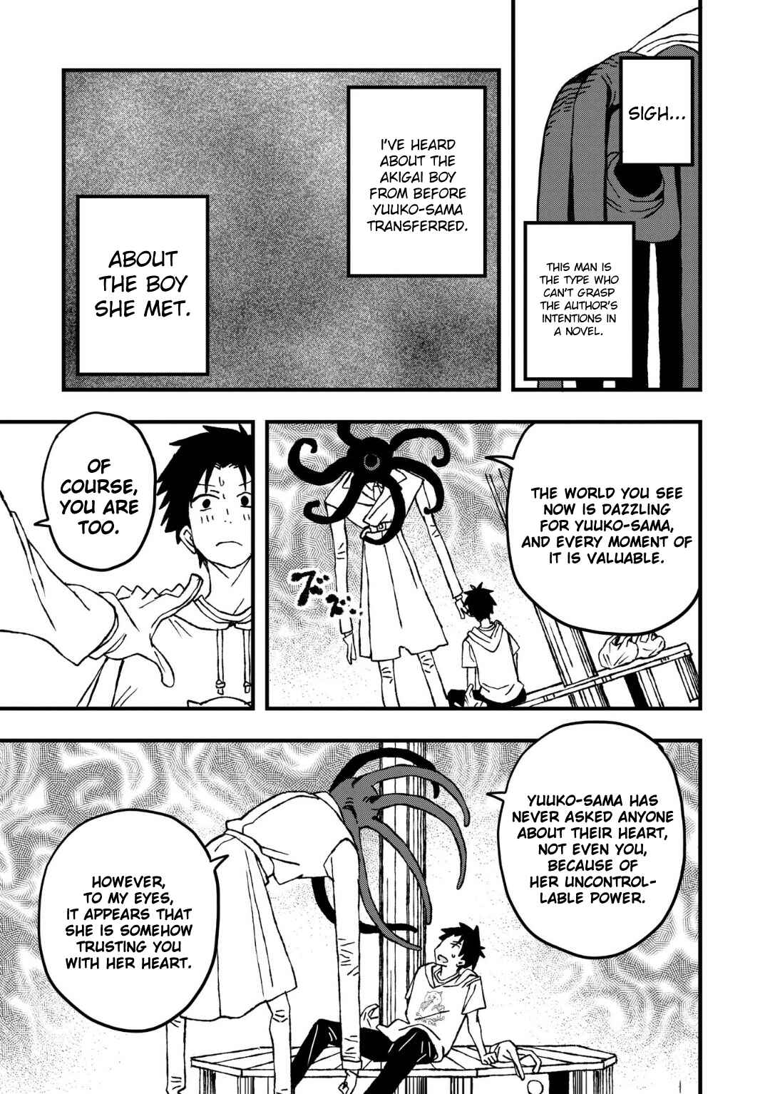 Page 15 Chapter 24 Mizudako-chan kara wa Nigerarenai!