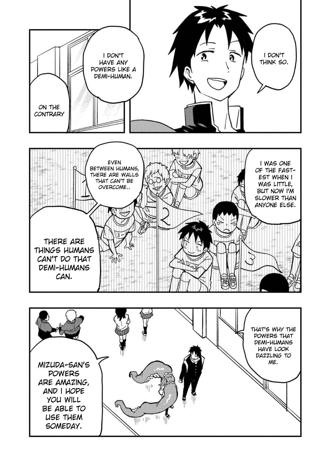 Page 14 Chapter 7 Mizudako-chan kara wa Nigerarenai!
