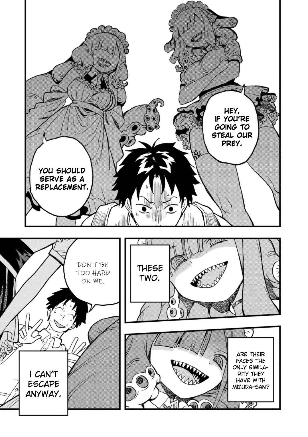 Page 5 Chapter 15 Mizudako-chan kara wa Nigerarenai!
